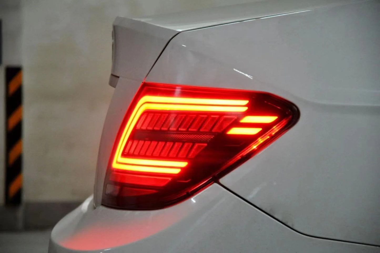 RGB LED Tail Lights for Mercedes-Benz C-Class W204 (2008–2011) – Modified Style
