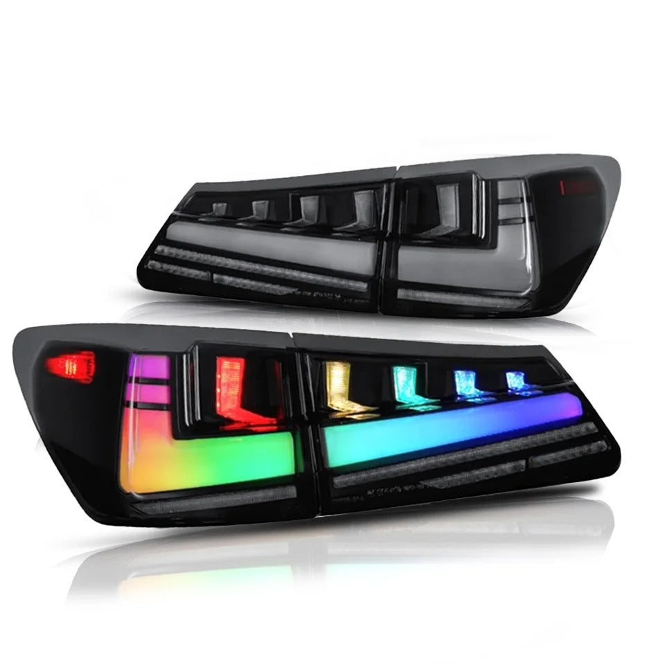 RGB Tail Lights for Lexus IS 250/300/350 (2006–2012) – DK Motion Style