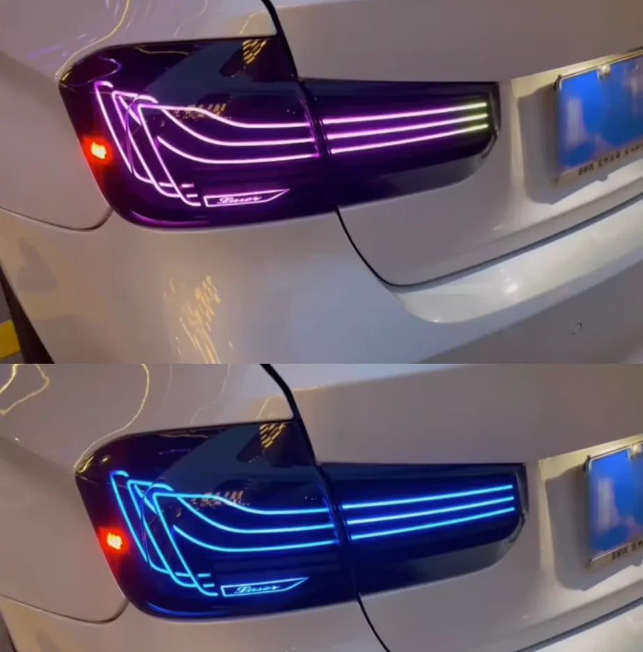 Car Accessories for BMW 3 Series F30 F35 Taillight RGB Style High Quality Turn Signal Brake Lighting 2012-2018 Rear Lamp