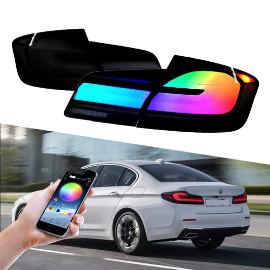 RGB Tail Lights for BMW 5 Series F10/F18 (2011–2017) – DK Motion