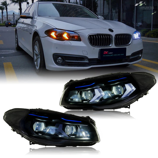 LED Headlight Upgrade for BMW 5 Series F10/F11 (2010–2017) – Full LED Projector Kit