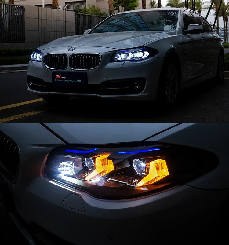 LED Headlight Upgrade for BMW 5 Series F10/F11 (2010–2017) – Full LED Projector Kit