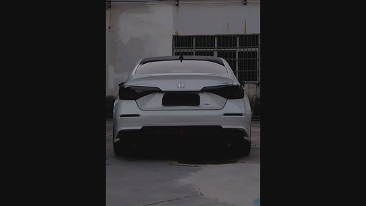 RGB LED Tail Lights with Startup Animation for Honda Civic 2016–2021